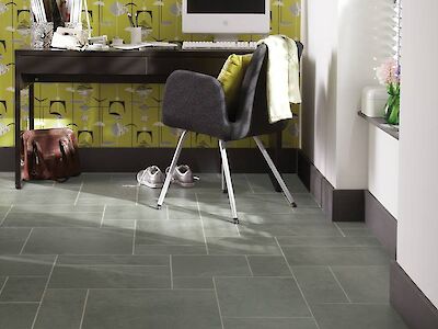 Stylish and Affordable Home Office Flooring