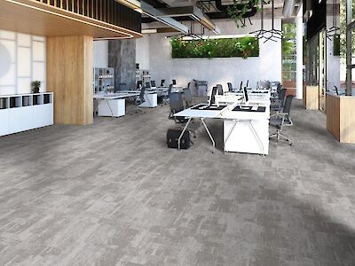 Commercial Office Carpet: Burmatex Carpet Plank Ranges