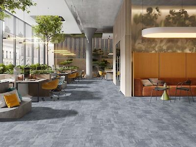 Commercial Office Carpet: Burmatex Carpet Plank Ranges